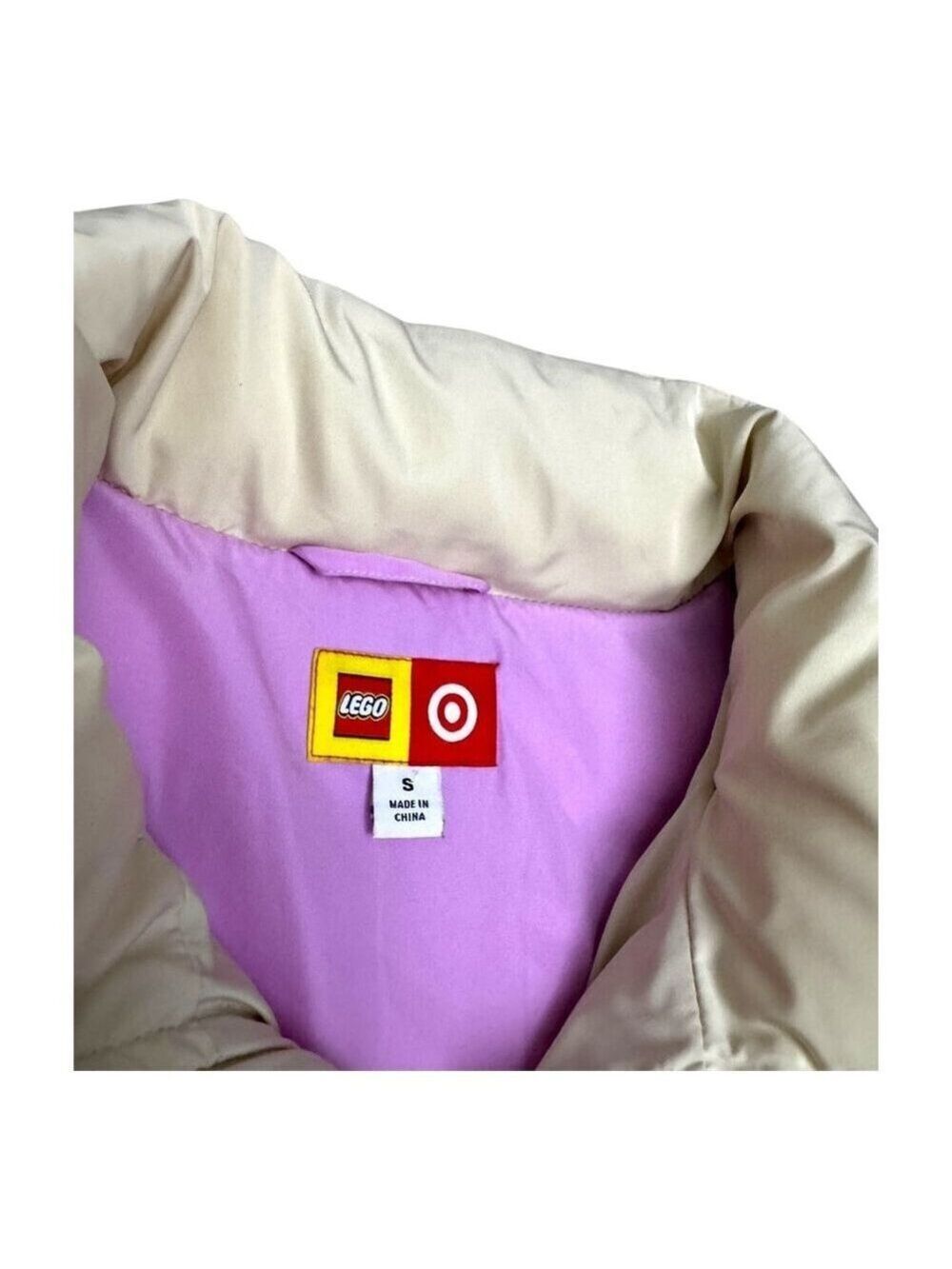 LEGO Deconstructed Winter Puffer Parka Insulated Vest & Coat Womens Small - Picture 4 of 8